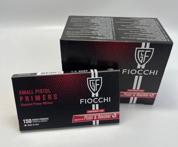 Fiocchi small Pistole Zündhütchen 150 stk